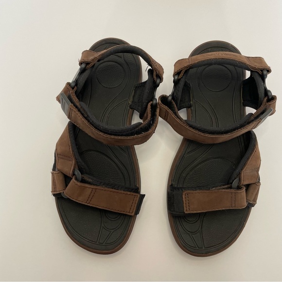 Magellan Footwear Men’s Leather Sandals Sz 7 - Picture 6 of 7